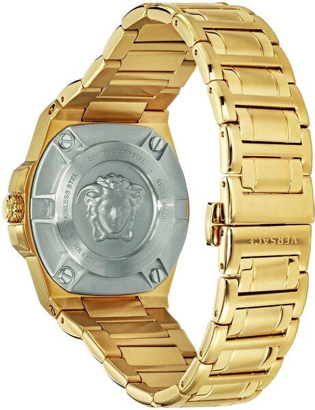 Versace VEHD00520 Gold Chain Reaction Watch 